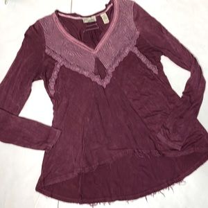 Long sleeve blouse
